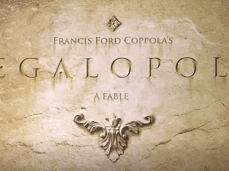 Megalópolis: Al fin,&nbsp;cine