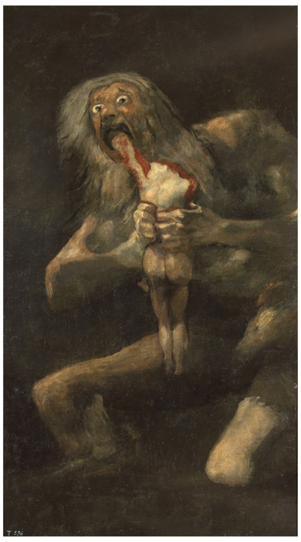 Saturno Francisco de Goya y Lucientes Copyright de la imagen ©Museo Nacional del Prado